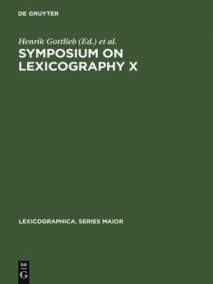 cover image of Symposium on Lexicography X
